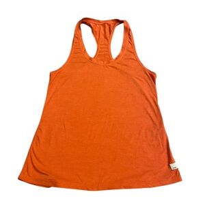 Vuori Orange Tank Top